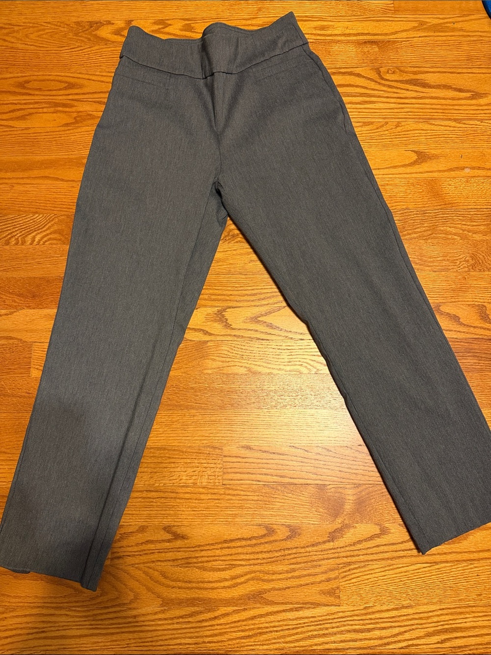 Women’s Gray tummy Contol pull on pants